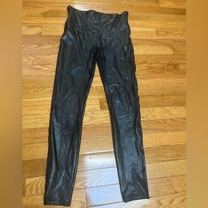 Spanx faux leather leggings